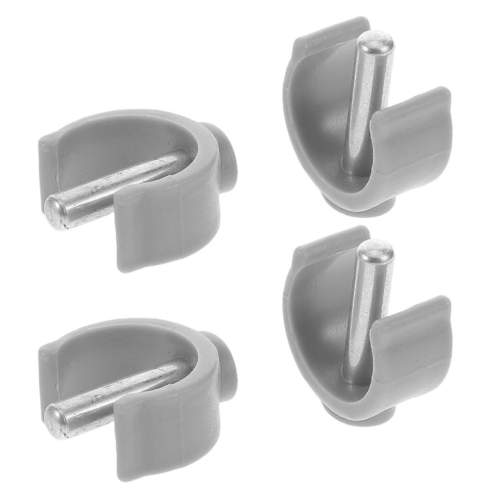 C Shaped Clamp Buckle for Crutch Walking Stick 4Pcs Durable Replacement