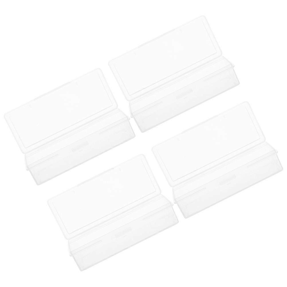 Cheese Keeper for Refrigerator for Storage 4Pcs with Flip Lid Design