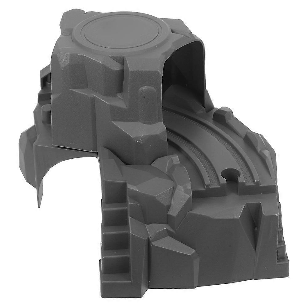 Decorative Tunnel Model Grey ABS Simulation Train Tunnel for Decoration