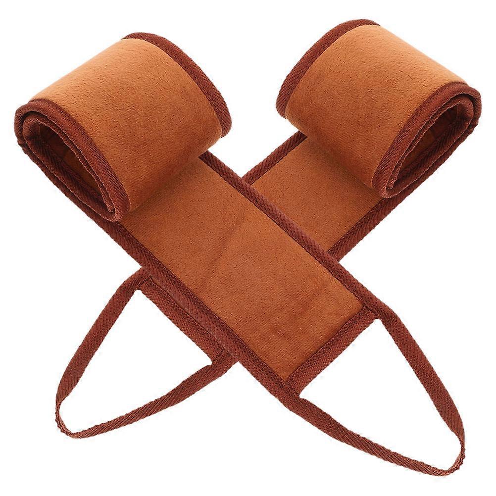 Back Lotion Applicator Plush Body Scrubber for Exfoliating Shower 10Pcs