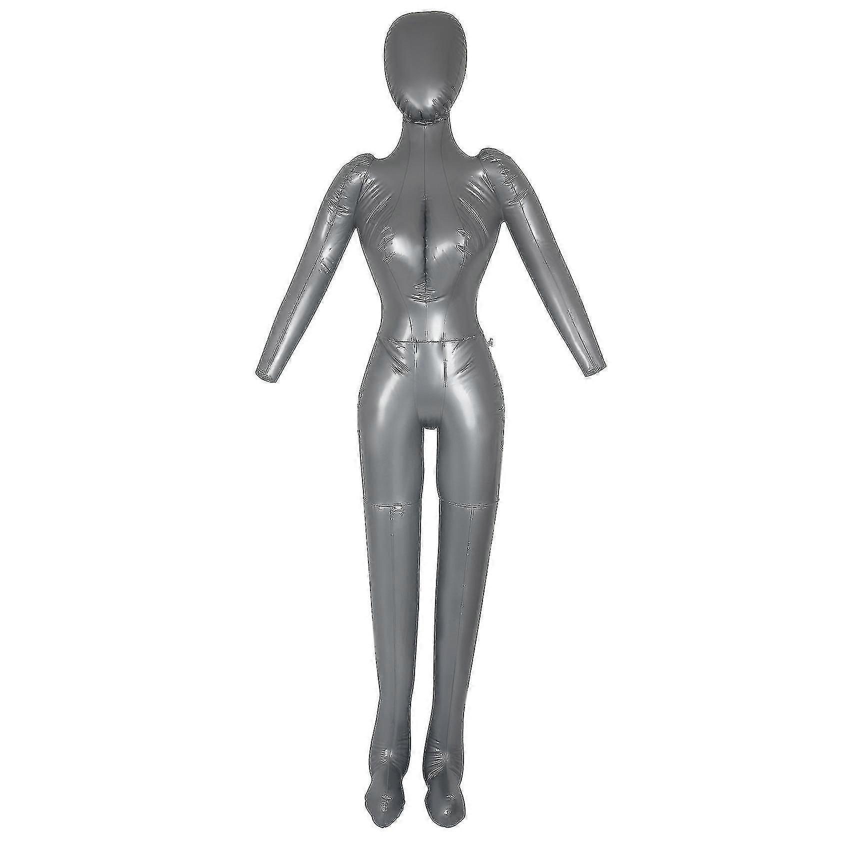 Inflatable Full Body Female Model With Arm Ladies Mannequin Window Display Props-JJ