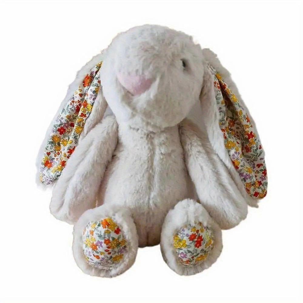 Cute Sitting Long Ear Rabbit Plush Doll, Creative Soft Stuffed Anima