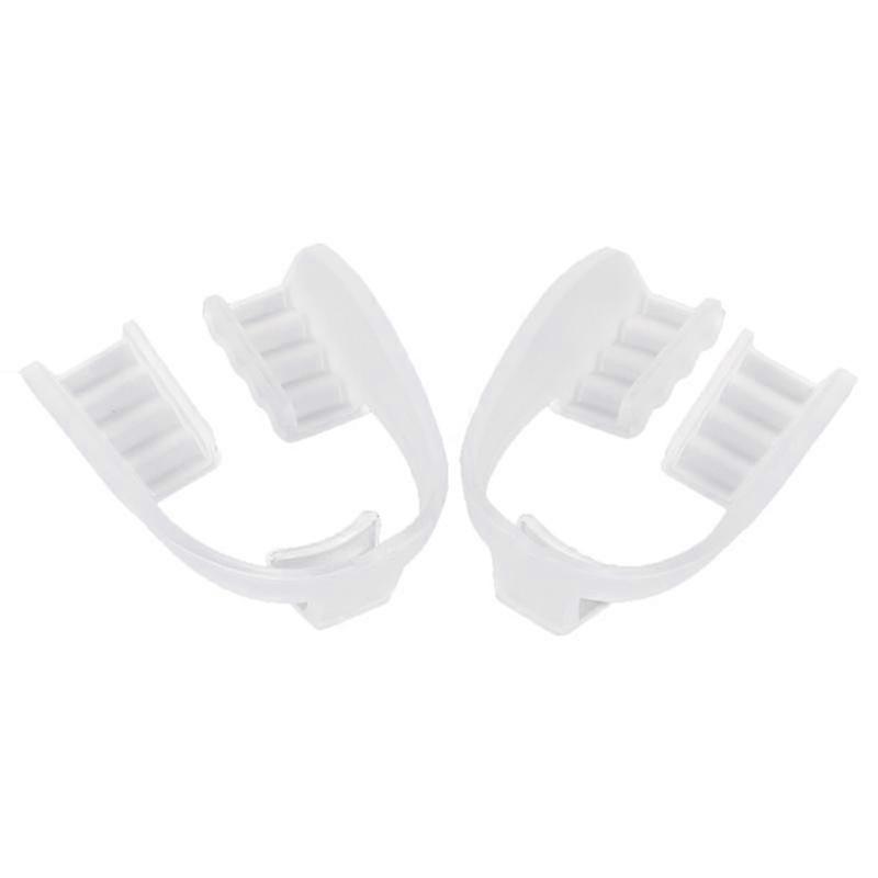 2Pcs Teeth Grinding Guard Sleep Mouthguard Splint Clenching Protector Tools