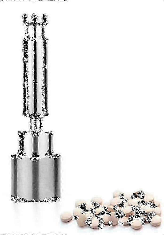 Manual Tablet Press, Pill Press Machine Pill Tool Sugar Maker Compatible With Home Use, 6mm-10mm-21 Edition 1218