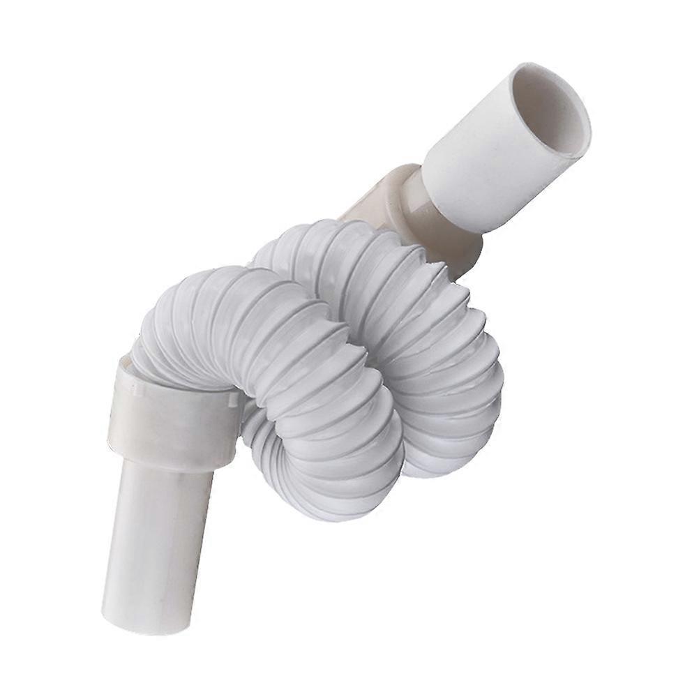 Plastic Basin Water Drain Pipe Hose for Wash Basin Use White