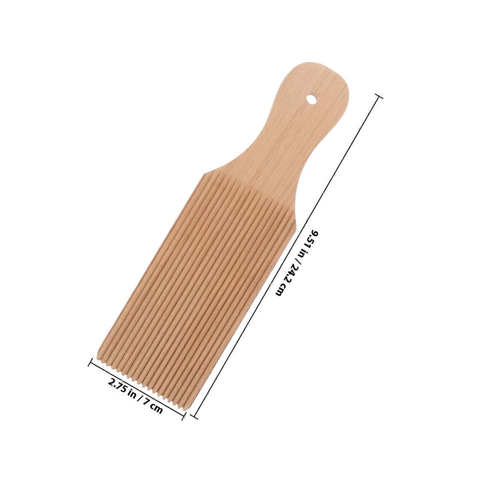 Gnocchi Maker Paddle Wood for Convenient Homemade Pasta Making Tools