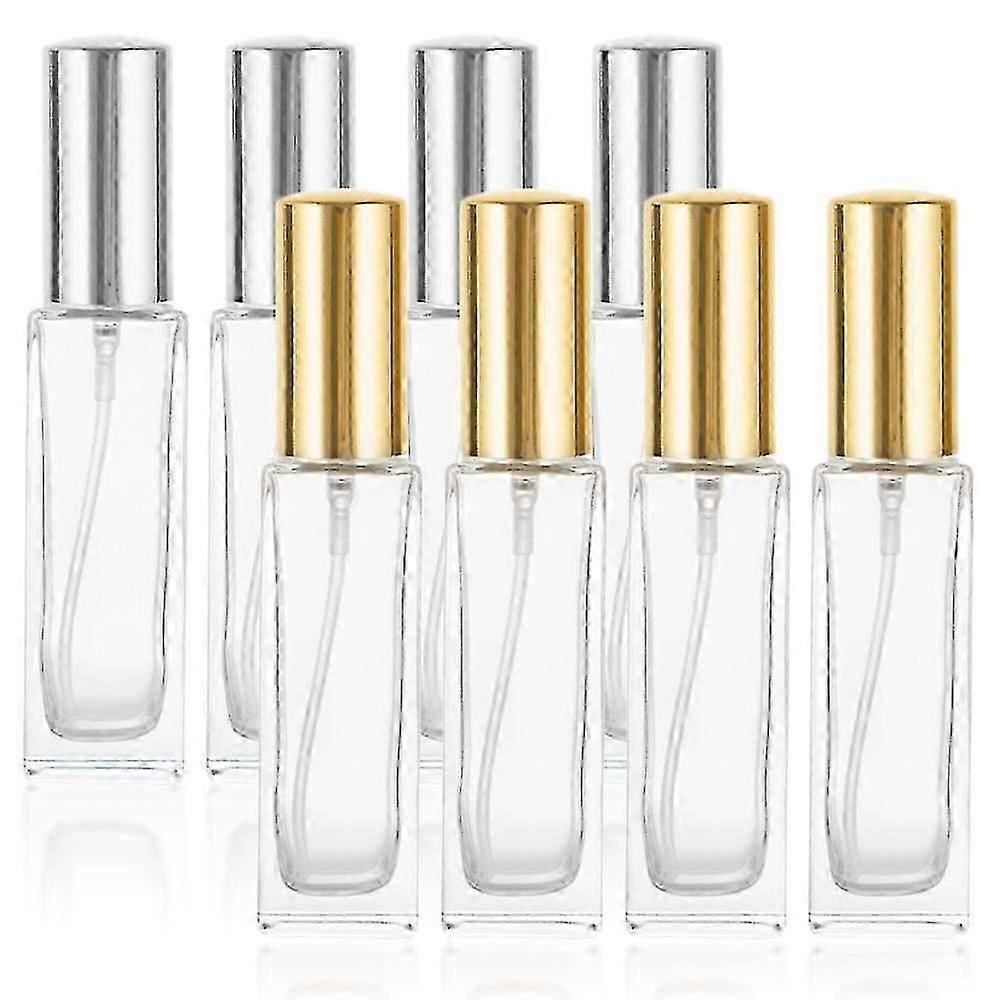 Chingde Glas Parfym Atomizer, 8st Spray Flaska ParfymGlas, Parfym Atomizer Refillab