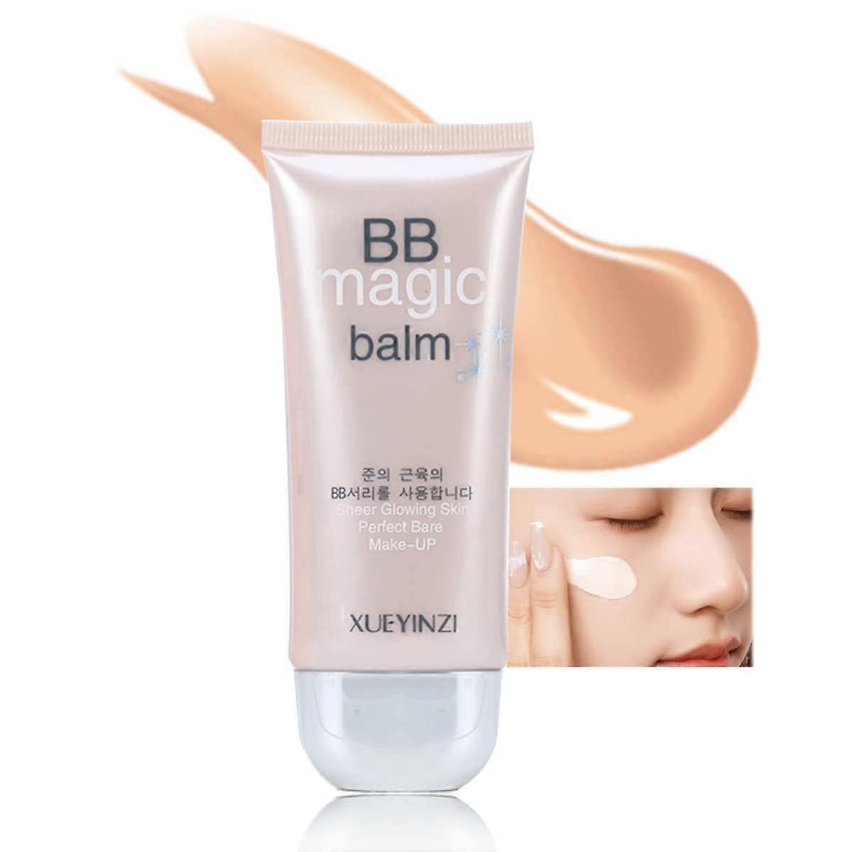 Full Coverage Moisturizing BB Cream with Hydrating Concealer for All Skin Types Natural