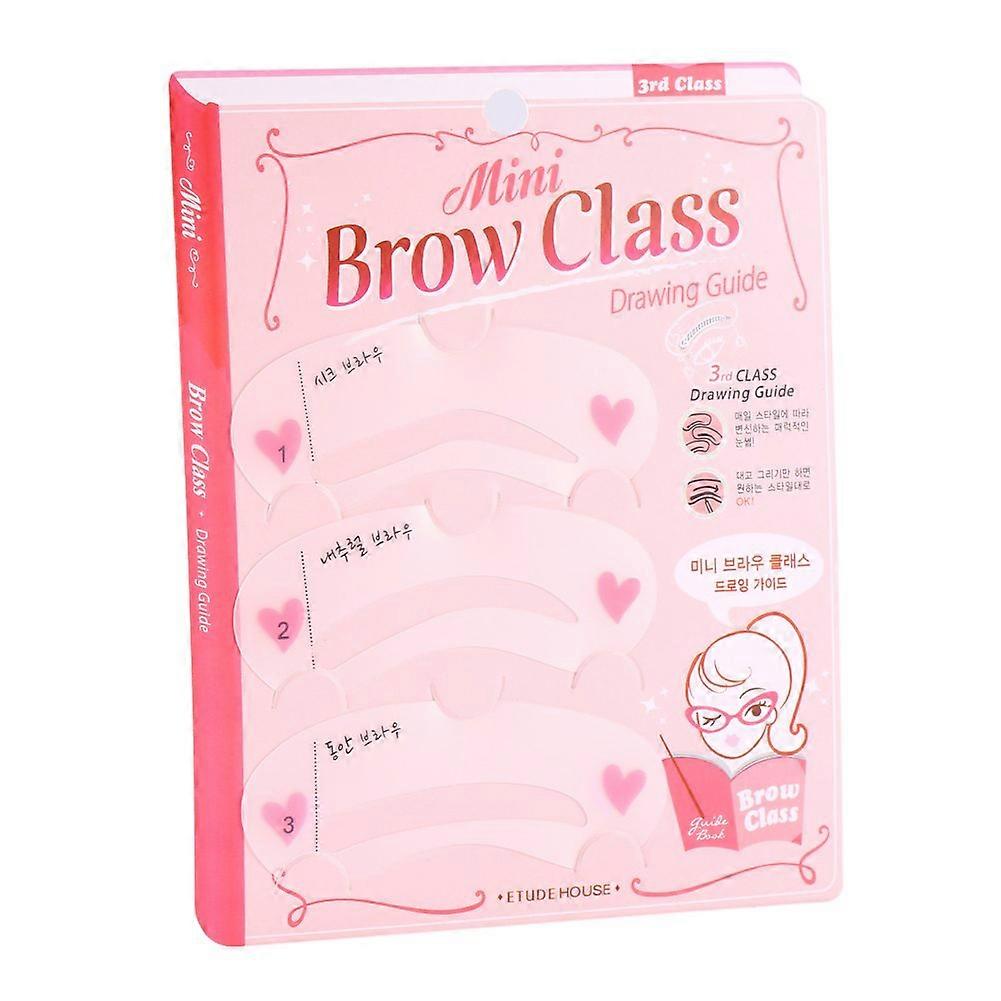 Eyebrow Stencil Kit with 3 Templates for Precise and Symmetrical Brow Shaping Guide