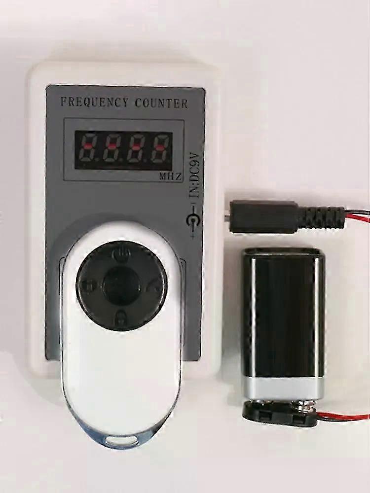 Handheld Remote Control Wireless Frequency Meter Counter Tester for Car Garage