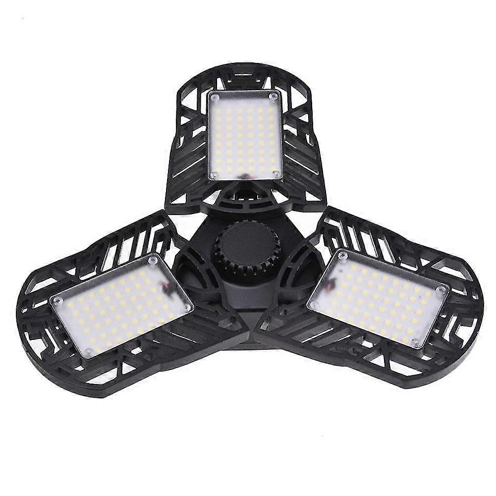 60W E27 Motion Sensor Deformation LED Light Warehouse Barn Workshop Garage Lamp