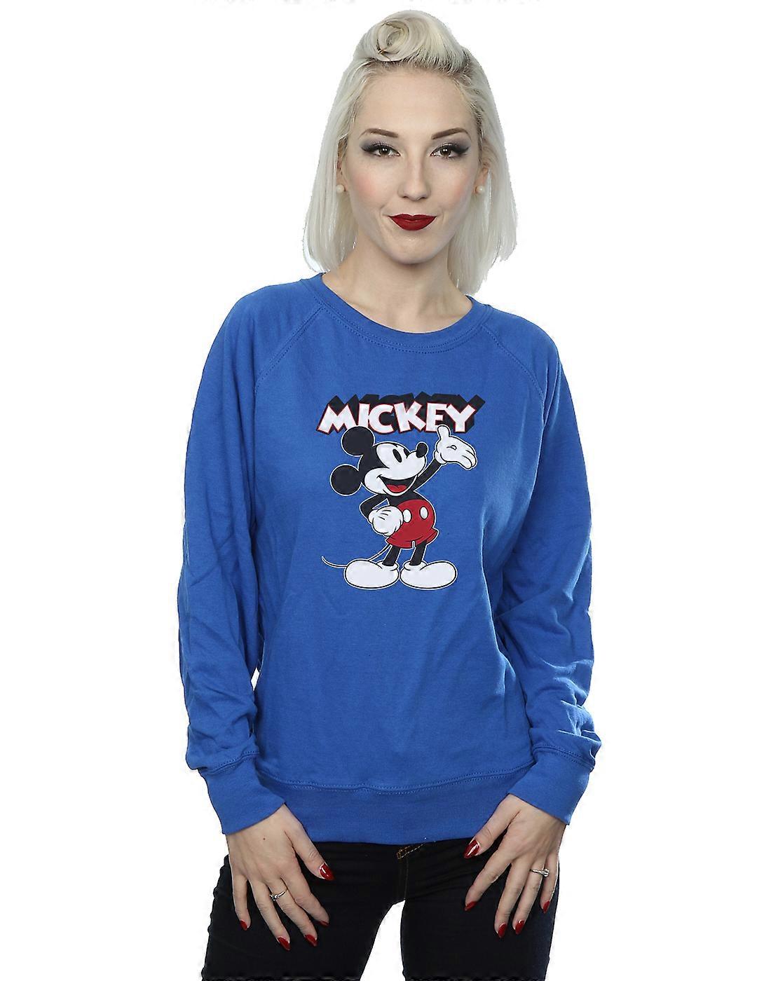 Mickey Mouse feminino-Disney apresenta moletom