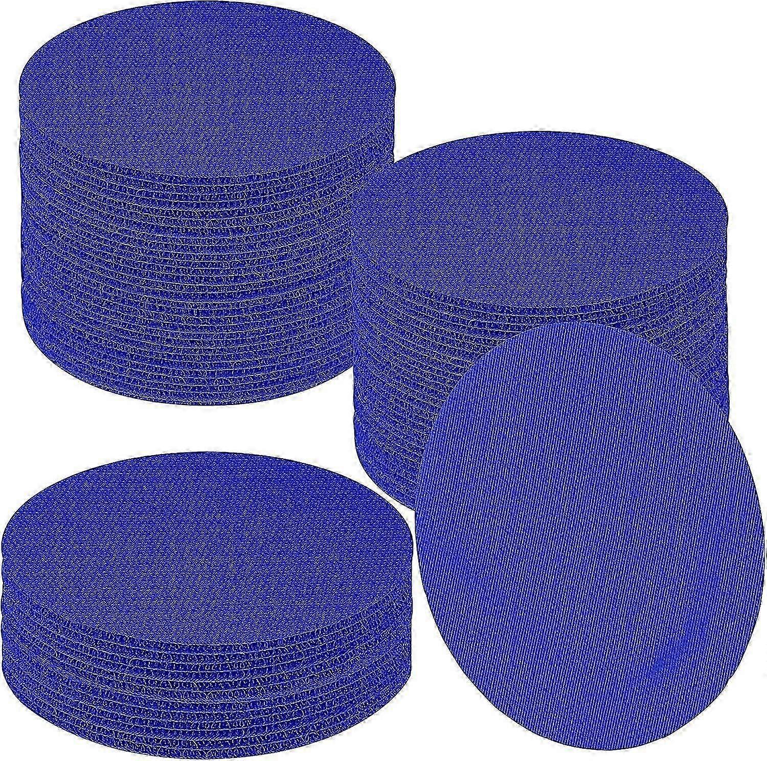 Lot de 30 pastilles de marquage pour tapis, 10 ou 12,5 cm, jaunes, pour jeux et activités en classe, maternelle et primaire.