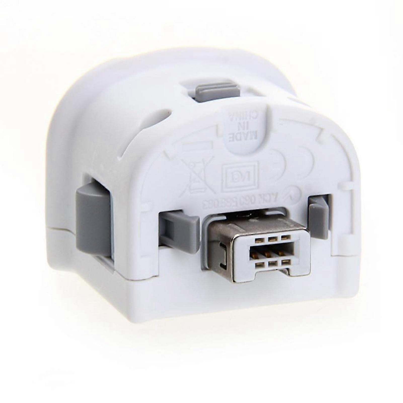 Adapter for Wii Remote Plus with Advanced Sensor Technology for Improved Game Accuracy, White