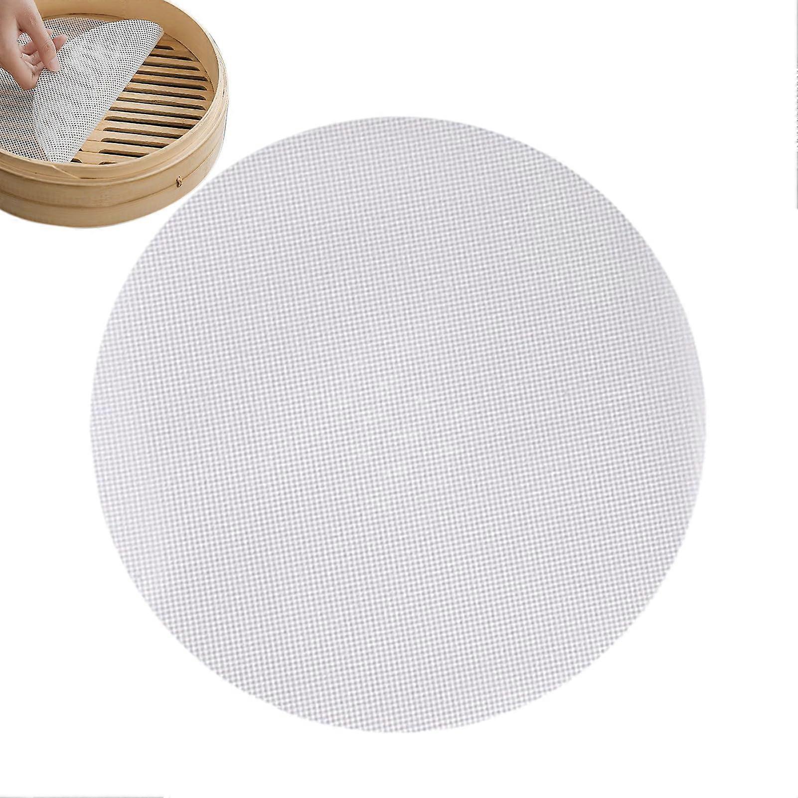 Steamer Liners Silicone NonStick Reusable Mats for Dumplings Buns Dim Sum Wide Temp Range