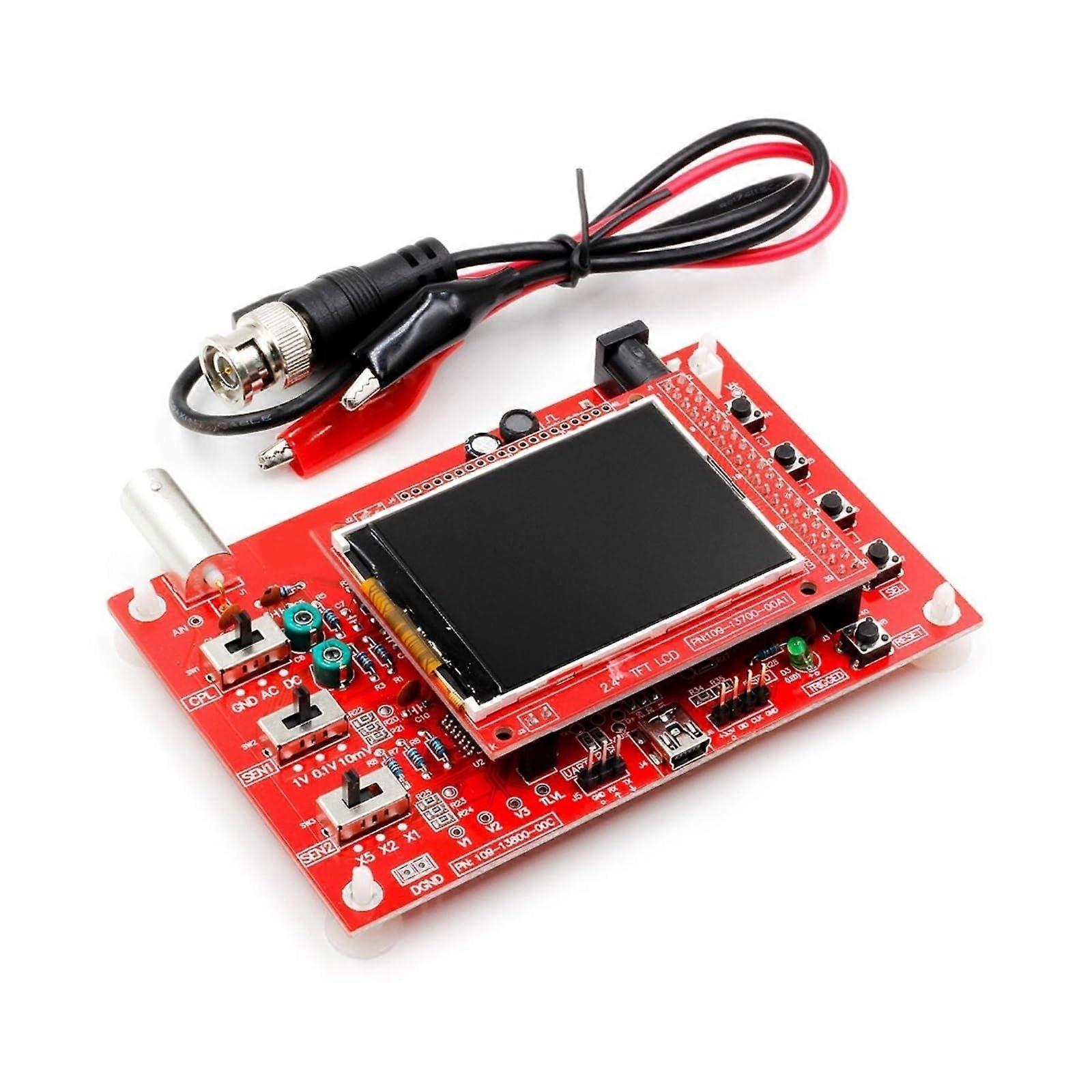 Digital Oscilloscope Kit 2.4 Inch TFT Display ARM CortexM3 Pocket DSO138 DIY ELearning