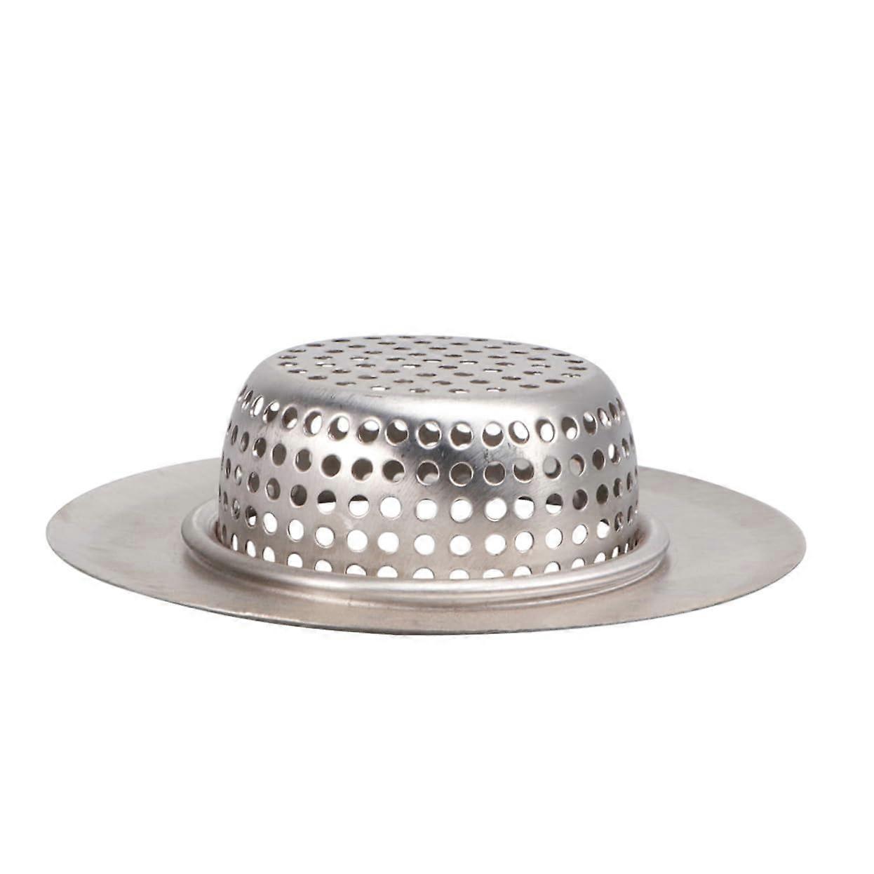 Stainless Steel Sink Strainer Drain Stopper AntiClogging Hair Catcher RustResistant Kitchen Filter