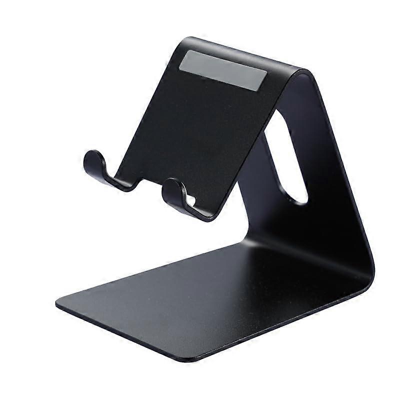 Universal Adjustable Phone Stand for Desk, Stable Hands Viewing Angle, Black