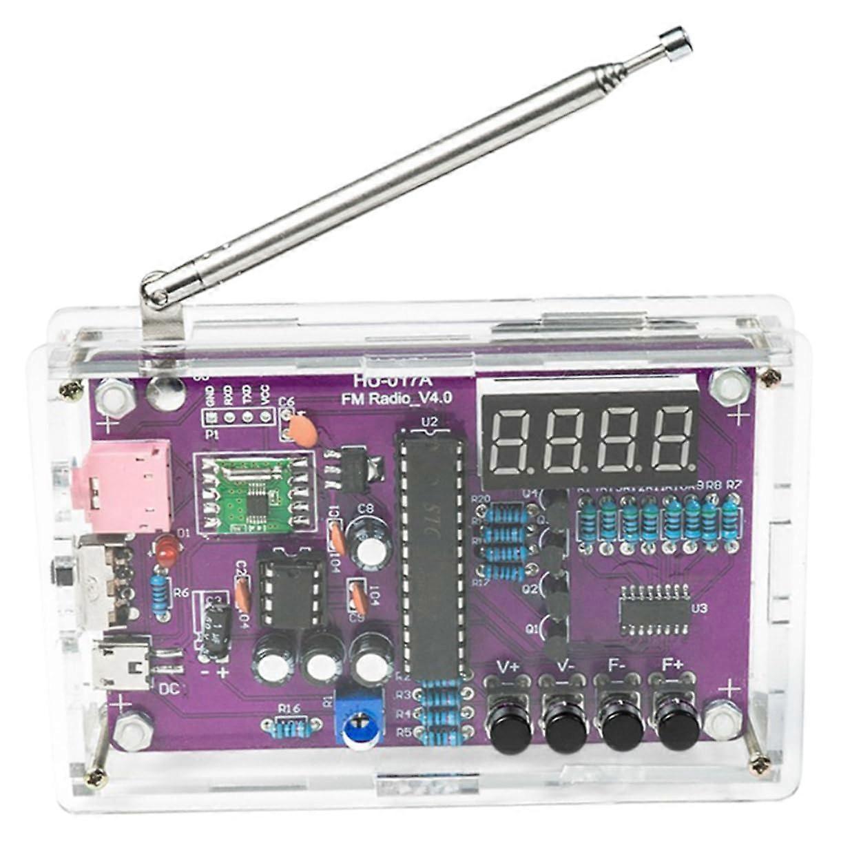 DIY Radio Kit for Beginners, Educational Electronics Soldering Kit, HandsOn STEM Learning Project