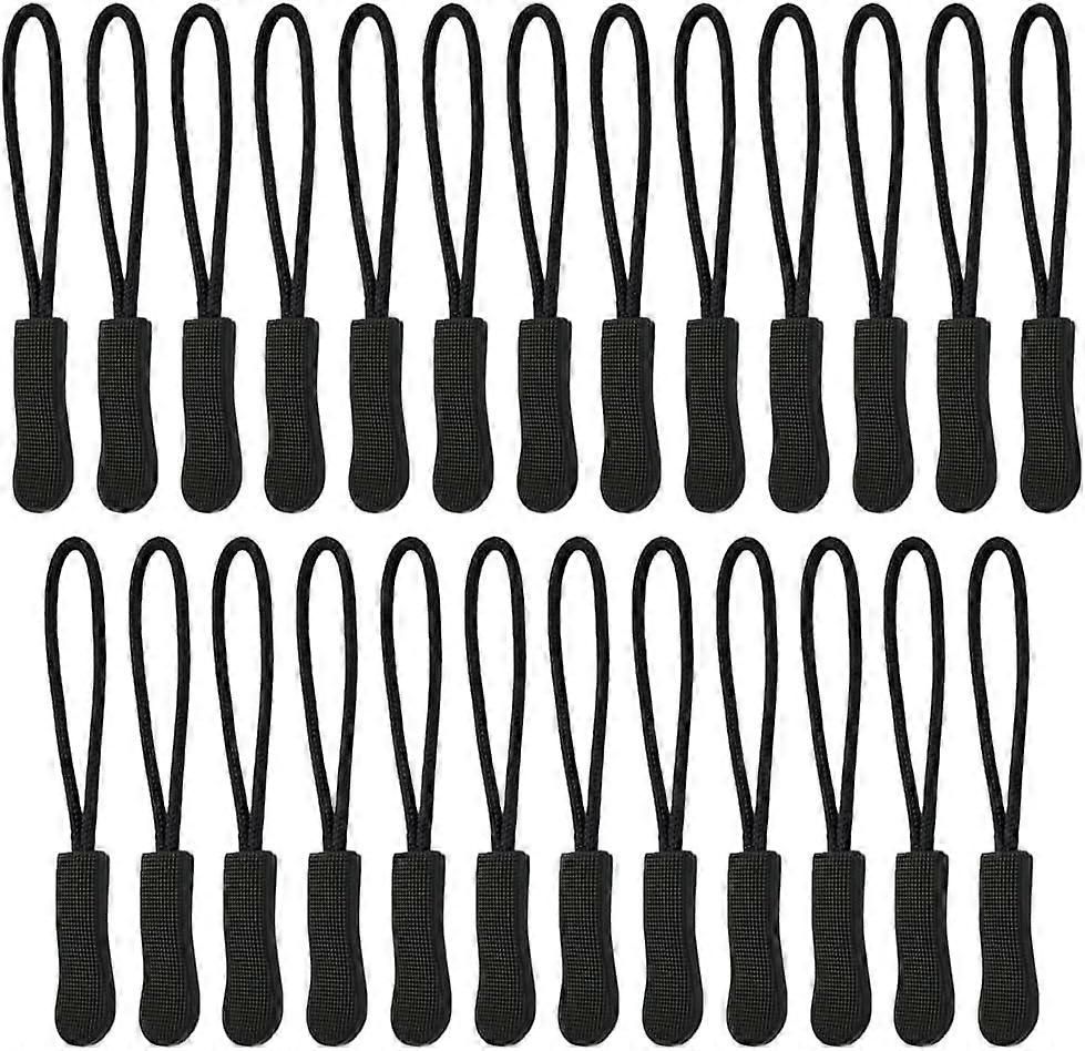 25 zipper drawstrings, zipper extension tags, replacement zipper heads