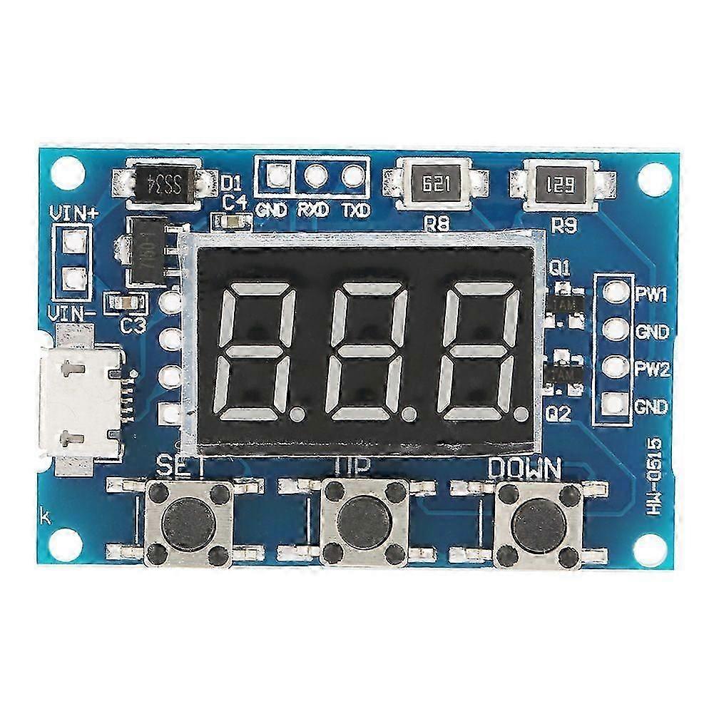2 Channel PWM Frequency Duty Cycle Adjustable Wave Rectangle Signal Generator  Edition 0125