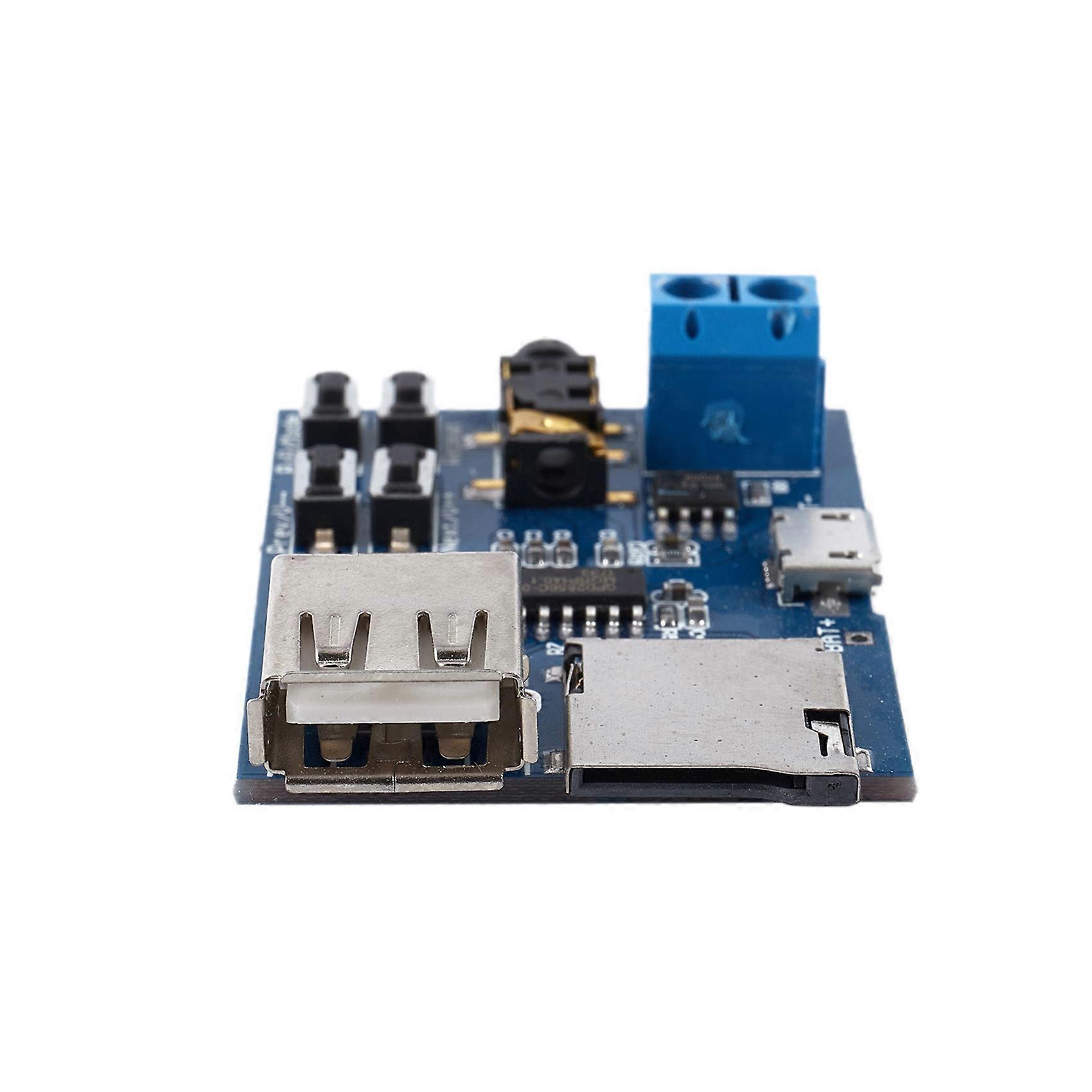 2 Pcs Mp3 Lossless Decoder Board Mp3 Decoder Module with Power Amplifier