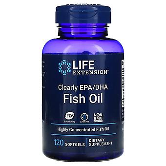 Life Extension - Clearly Epa/dha Fish Oil Highly Concentrated - 120 Softgels