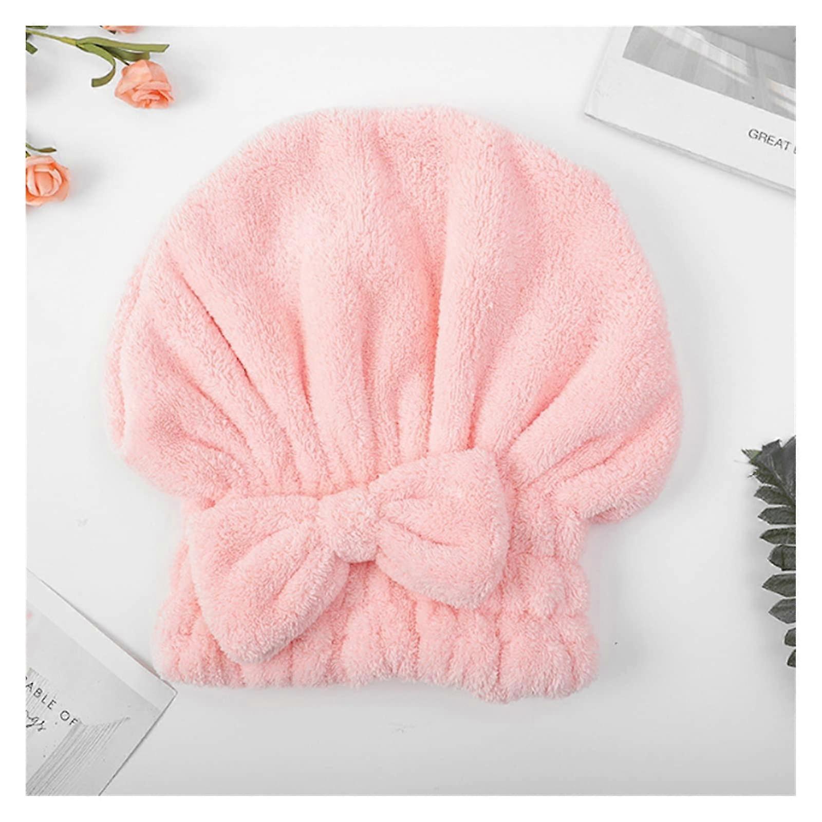 Microfiber Hair Towel Wrap for Women Quick Dry Super Absorbent with Secure Loop Closure