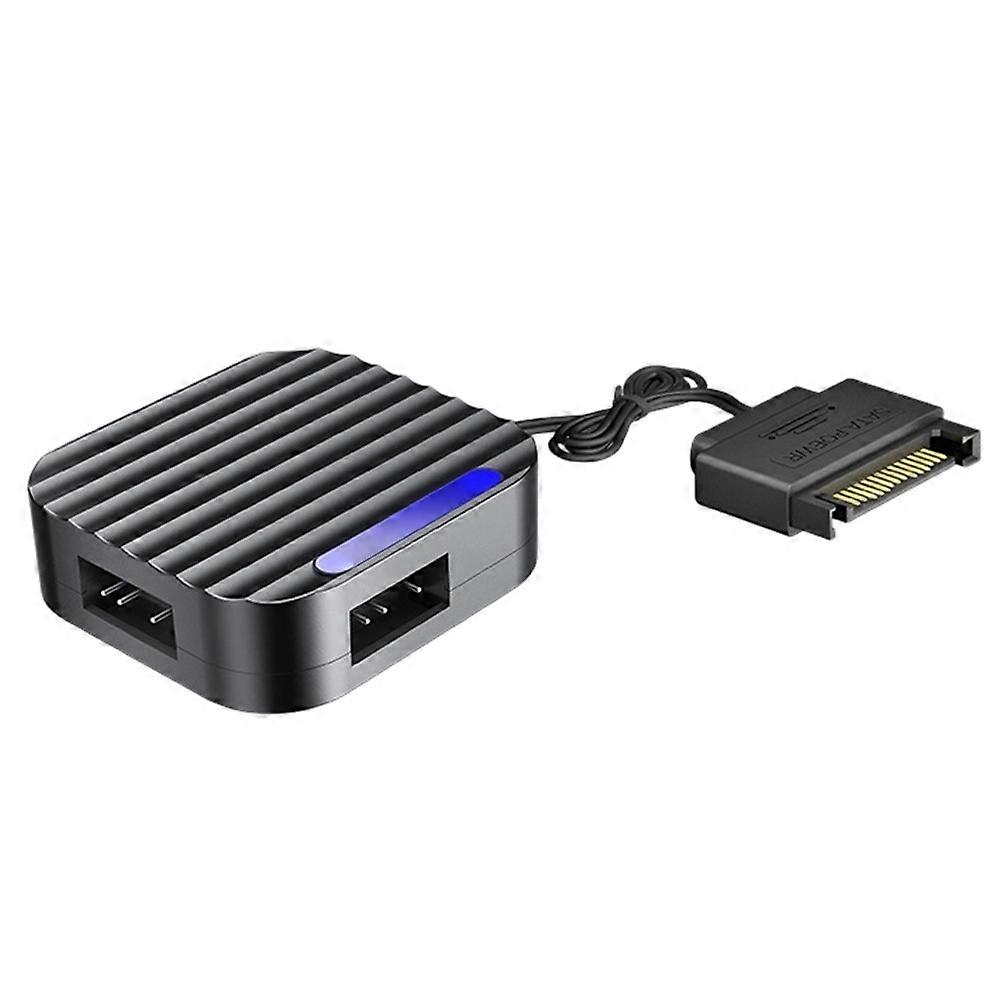 ARGB Controller for CPU Case Fan and LED Light Radiator with Remote Control A