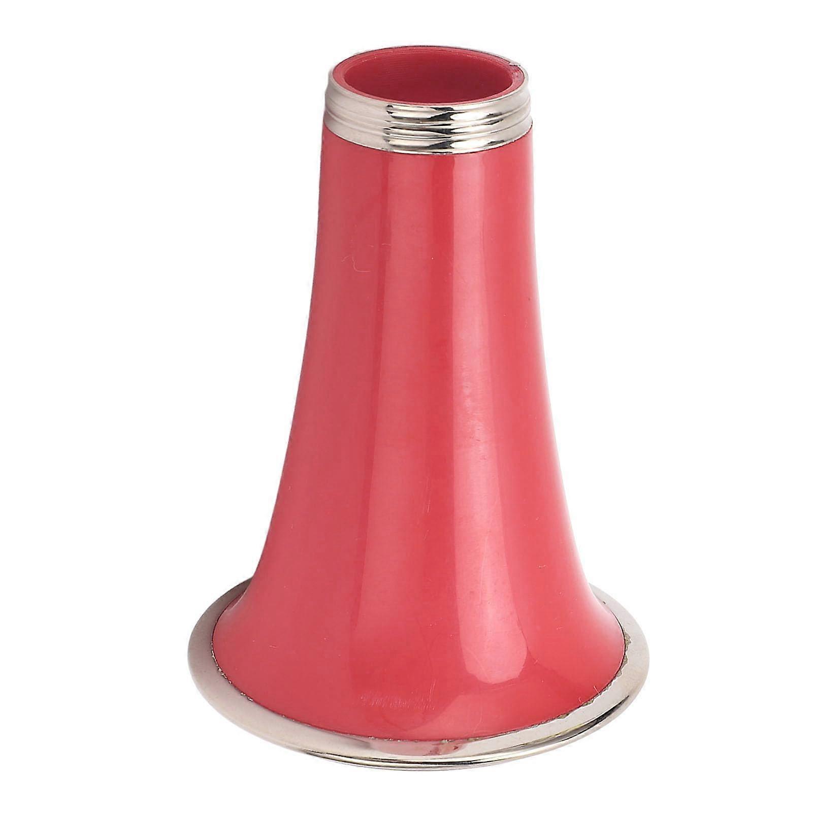Clarinet Bell Replacement ABS Plastic with Nickel Plated Ring CC27 Pink Lightweight Durable Fit
