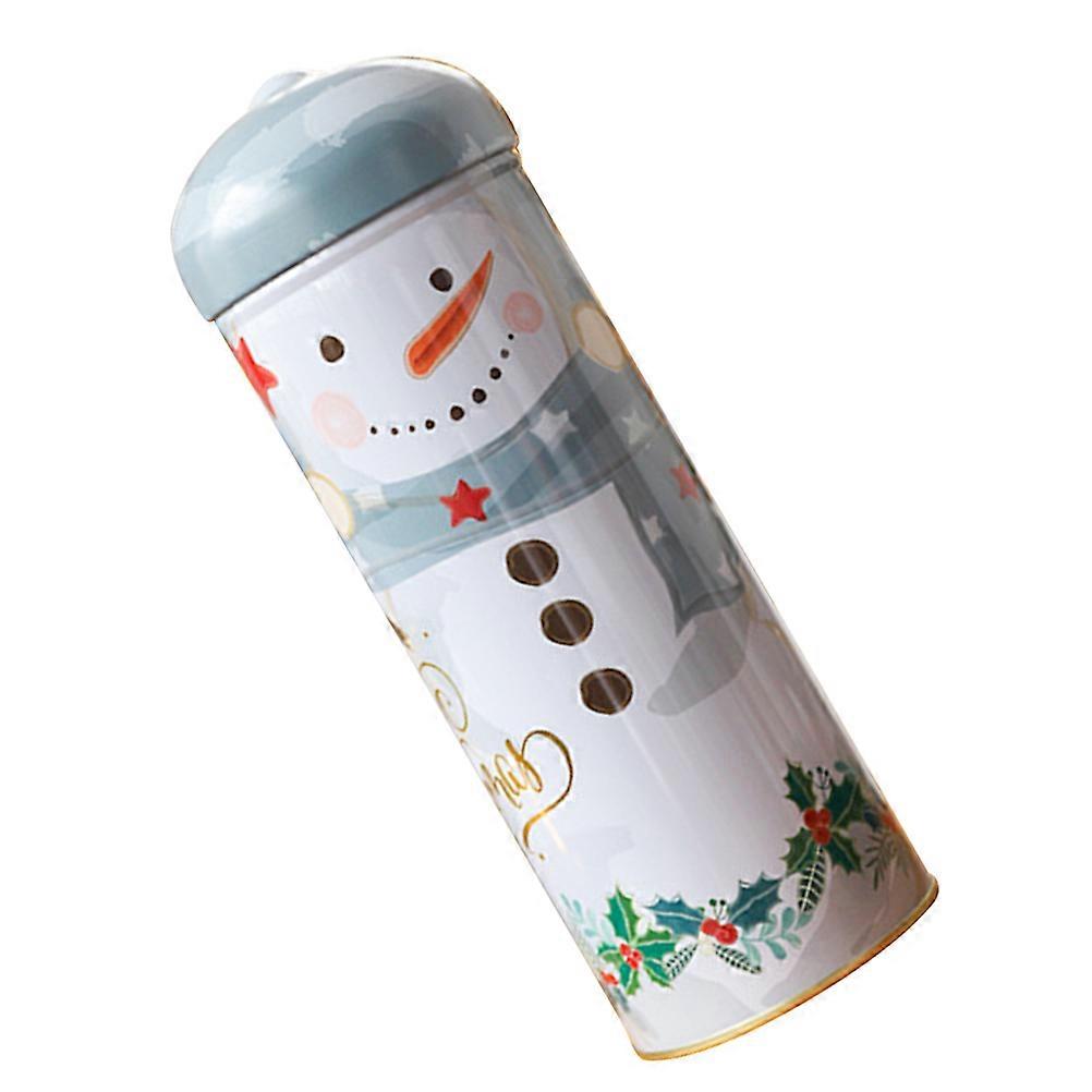 Christmas Candy Boxes for Storage 1Pcs Tinplate Holiday Cookie Jar