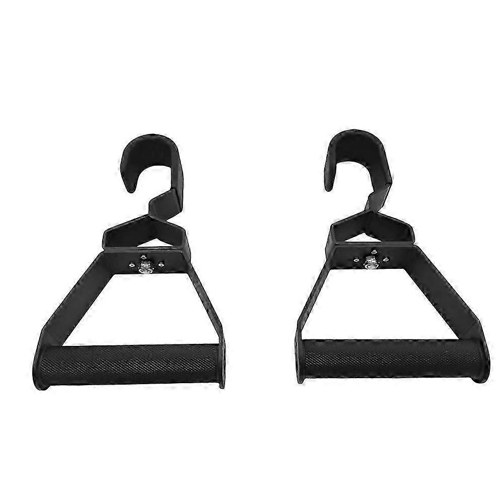 2Pcs Gyms Grip Pull Up Handles, Exercises Band Attachments Handle Adjustable Lat Pulldown Handle Rowing Grips