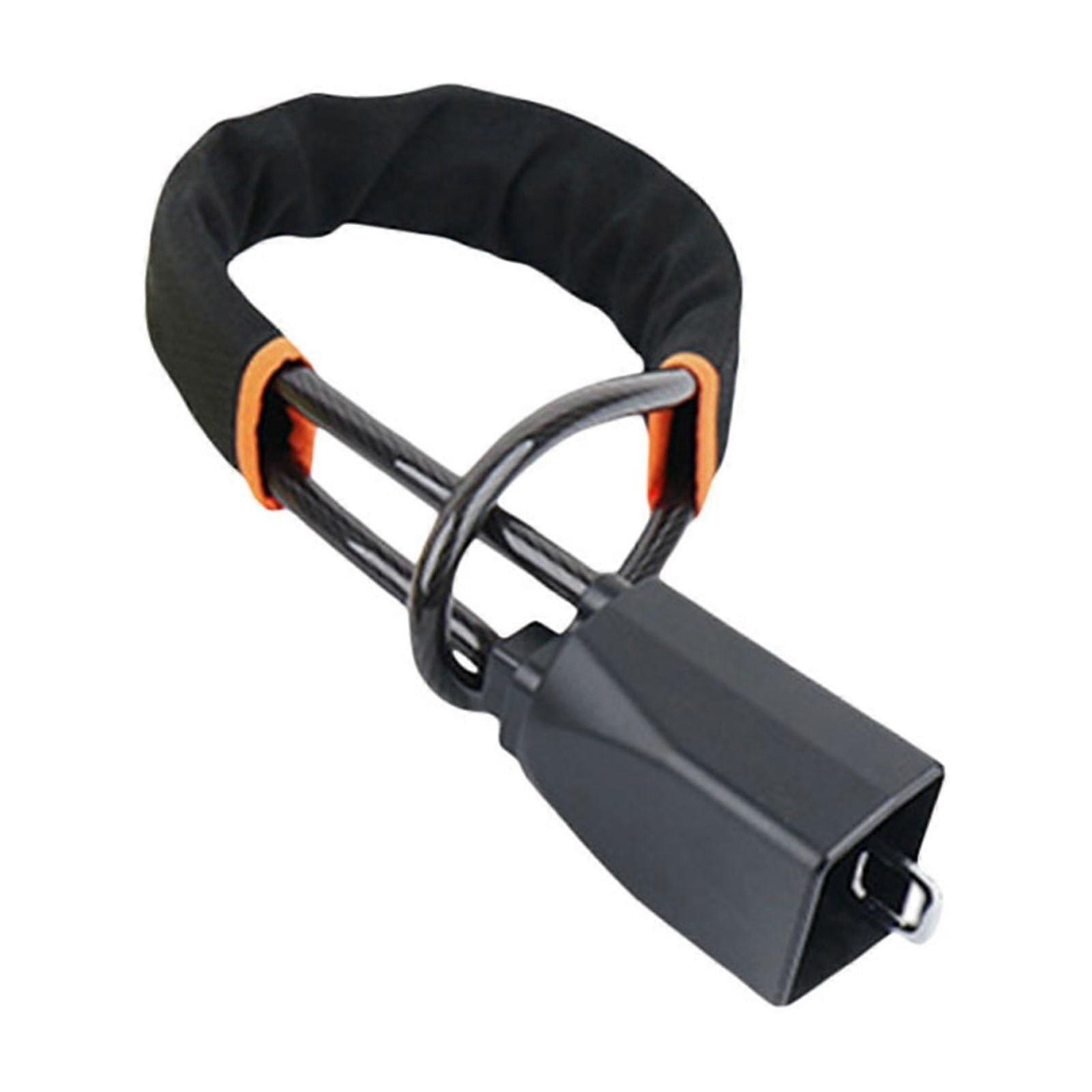 Steering Wheel Lock Adjustable & Telescopic U Lock With Break Window