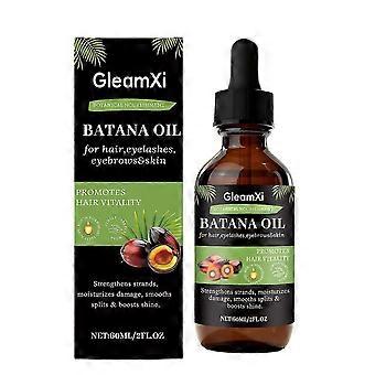 Batana Oil for Hair Growth, Natural Organic Batana Oil for Thicker and Stronger Hair, Care of the Scalp and Reduction of Hair Loss