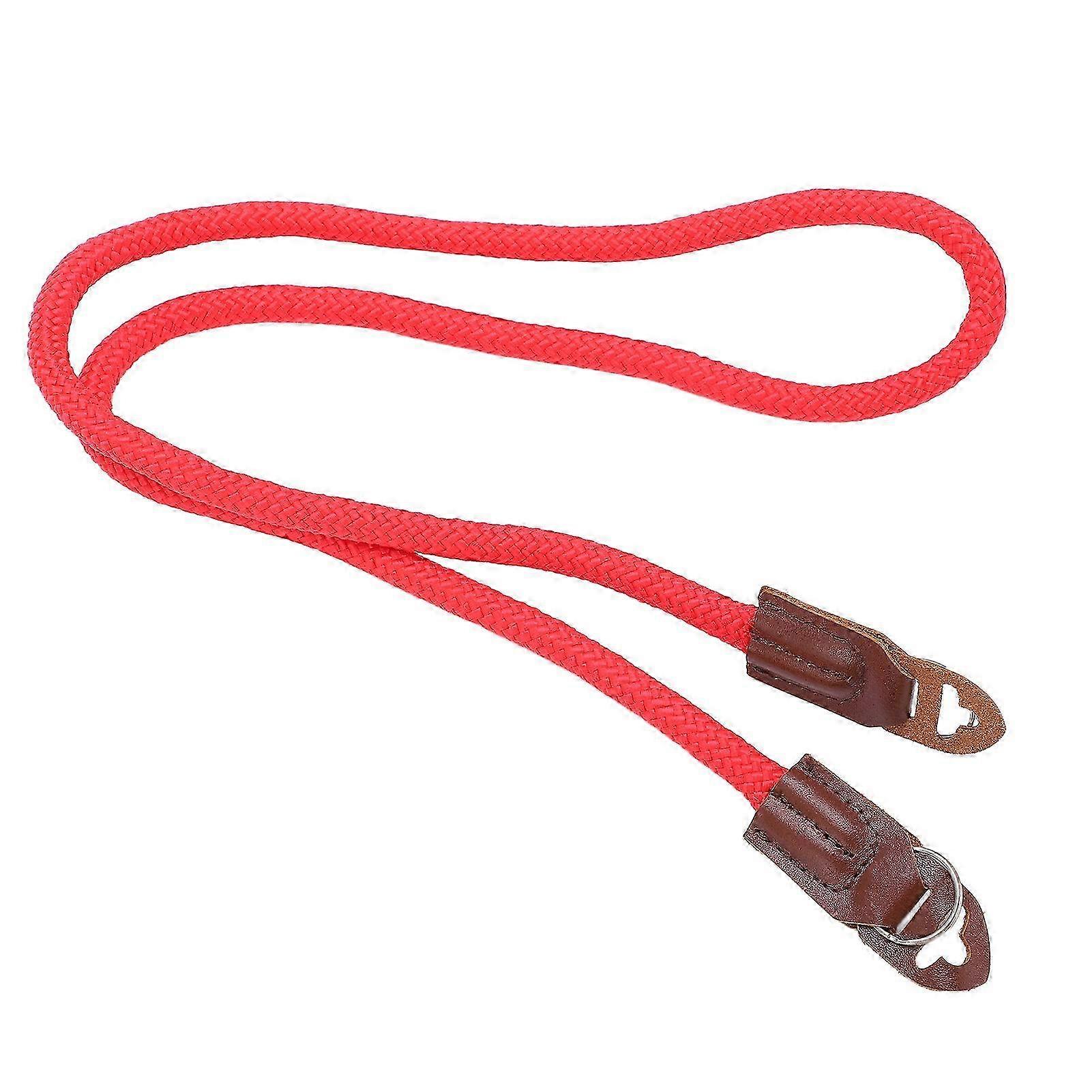 Adjustable Camera Shoulder Strap with Quick Release for Enhanced Comfort and Security, Red