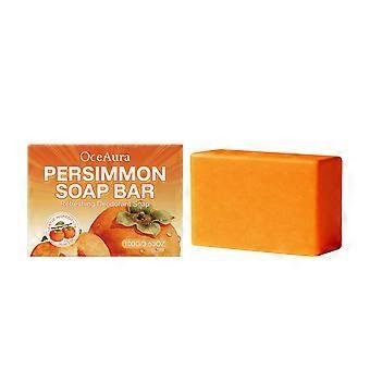 Persimmon Soap for Body Odor Removal, Anti-Odor Persimmon Soap Bar, Old People Smell Eliminator Deodorant Bath Soap for Daily Skin Care