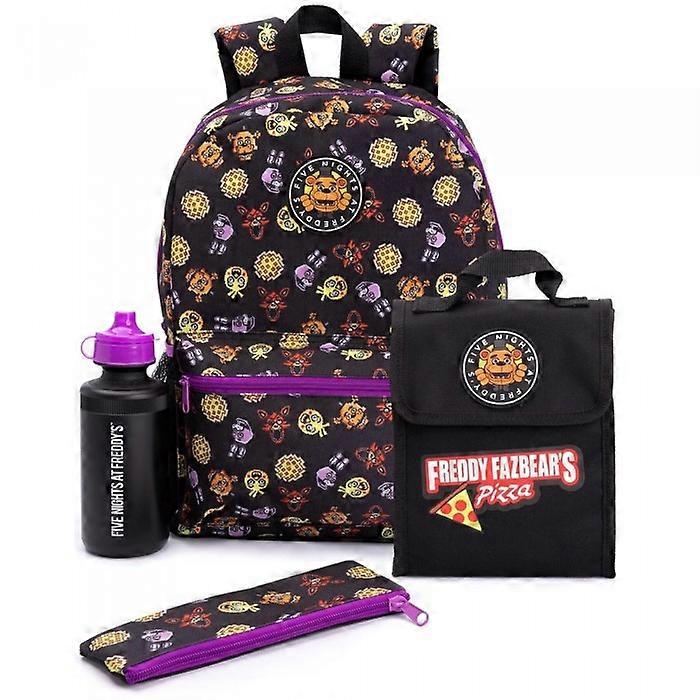 Five Nights At Freddys Backpack Set