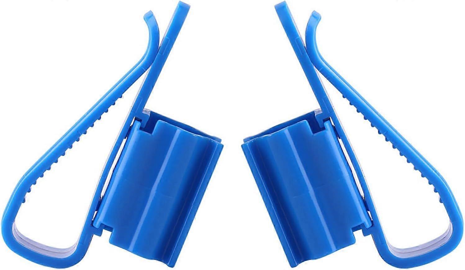 KooingTech Hose Pipe Holder 2PCS Multifunction Plastic Pipe Clips Adjustable Hosepipe Holder