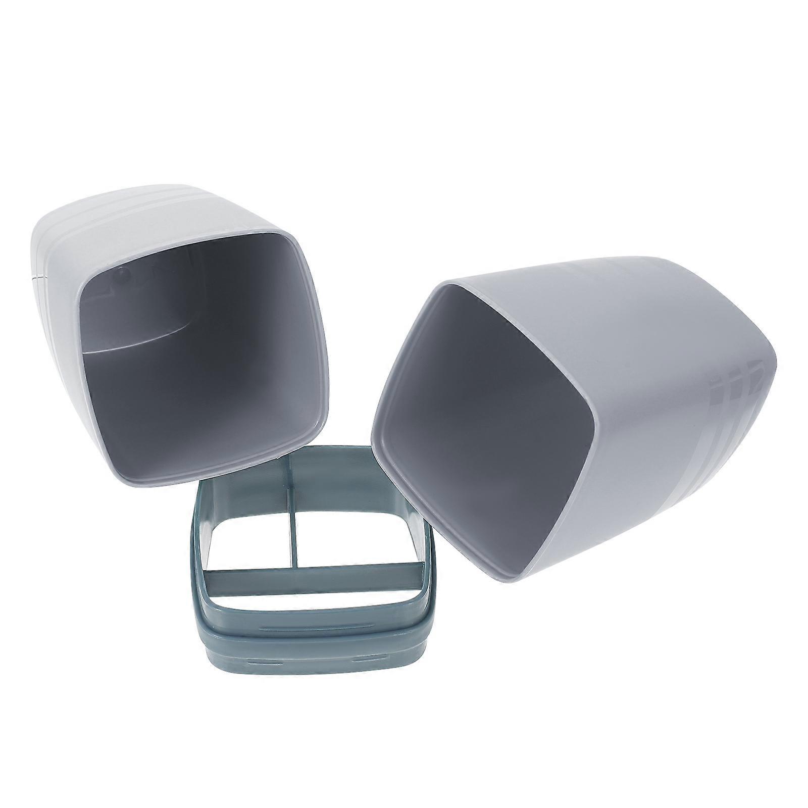 Travel Toothpaste Case Travel Case for Storage Use 2Pcs Practical PP