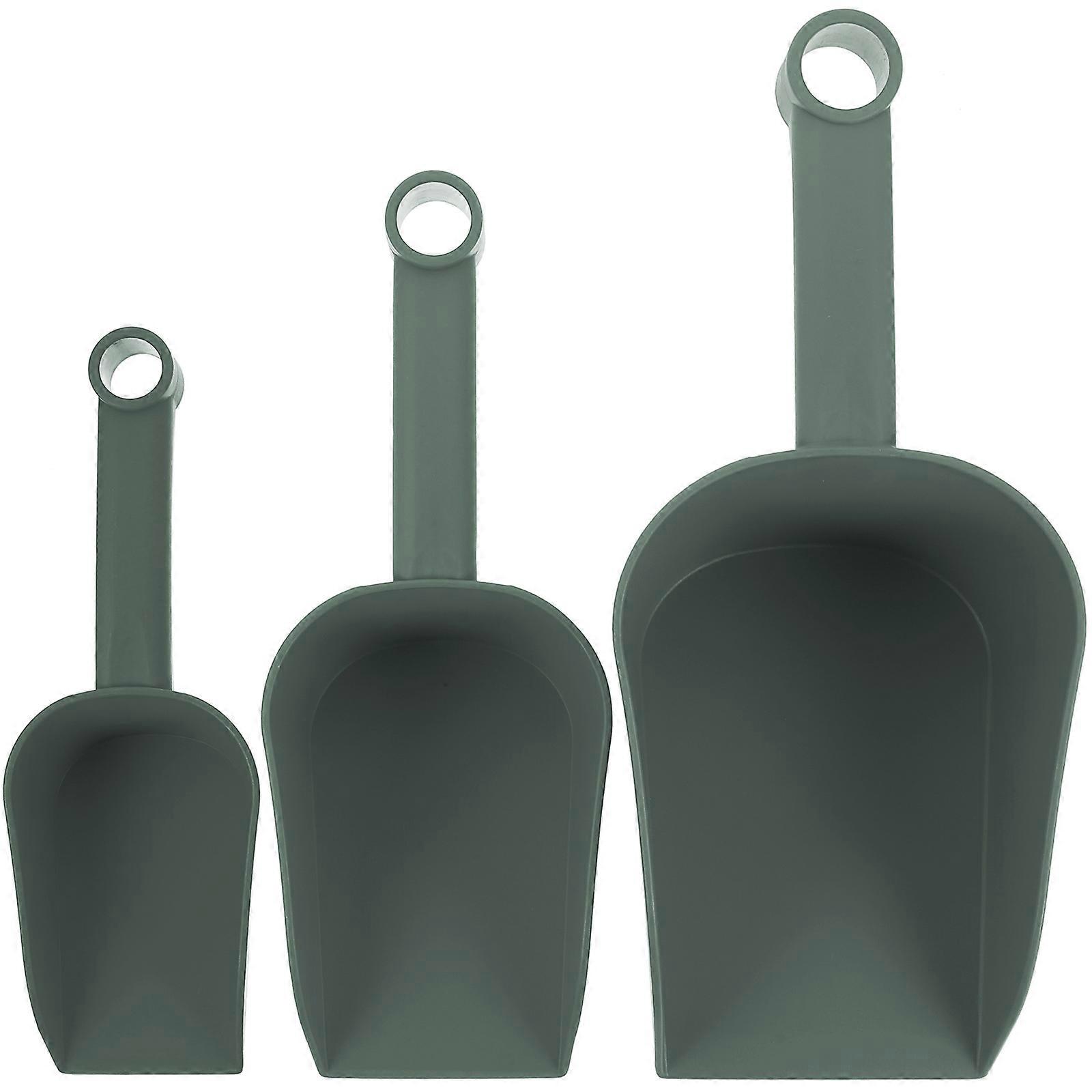 Paletta da giardino in plastica resistente per trapianto, 3 pezzi