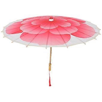 Peony Flower Umbrella Handmade Oilpaper Umbrella for Performance 1 Piece