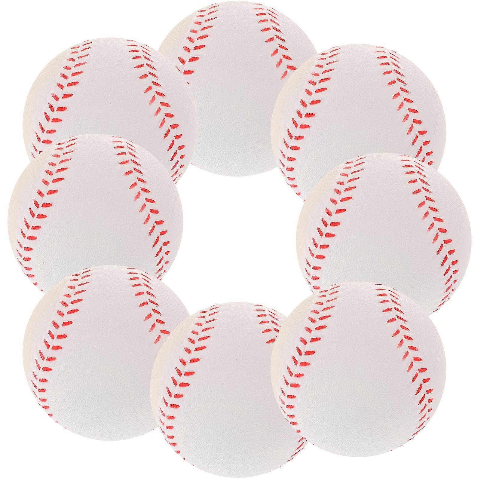 Baseball for Beginner Practice Baseball PU Balls with 12Pcs for Training