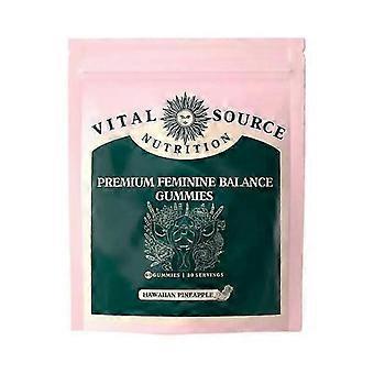 1-3X Feminine Balance Gummies 60 Count Nutrition Gels & Chew