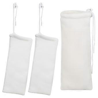 3pcs Aquarium Filter Reusable Filter Blanket Bag Pad for Fish Tank Bottom Filter