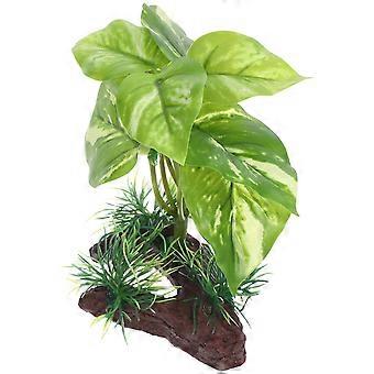 ornement d’herbe aquatique Fausse plante d’eau réaliste Plantes d’aquarium artificielles Petit bocal à poissons Plante Fausses plantes Décorations