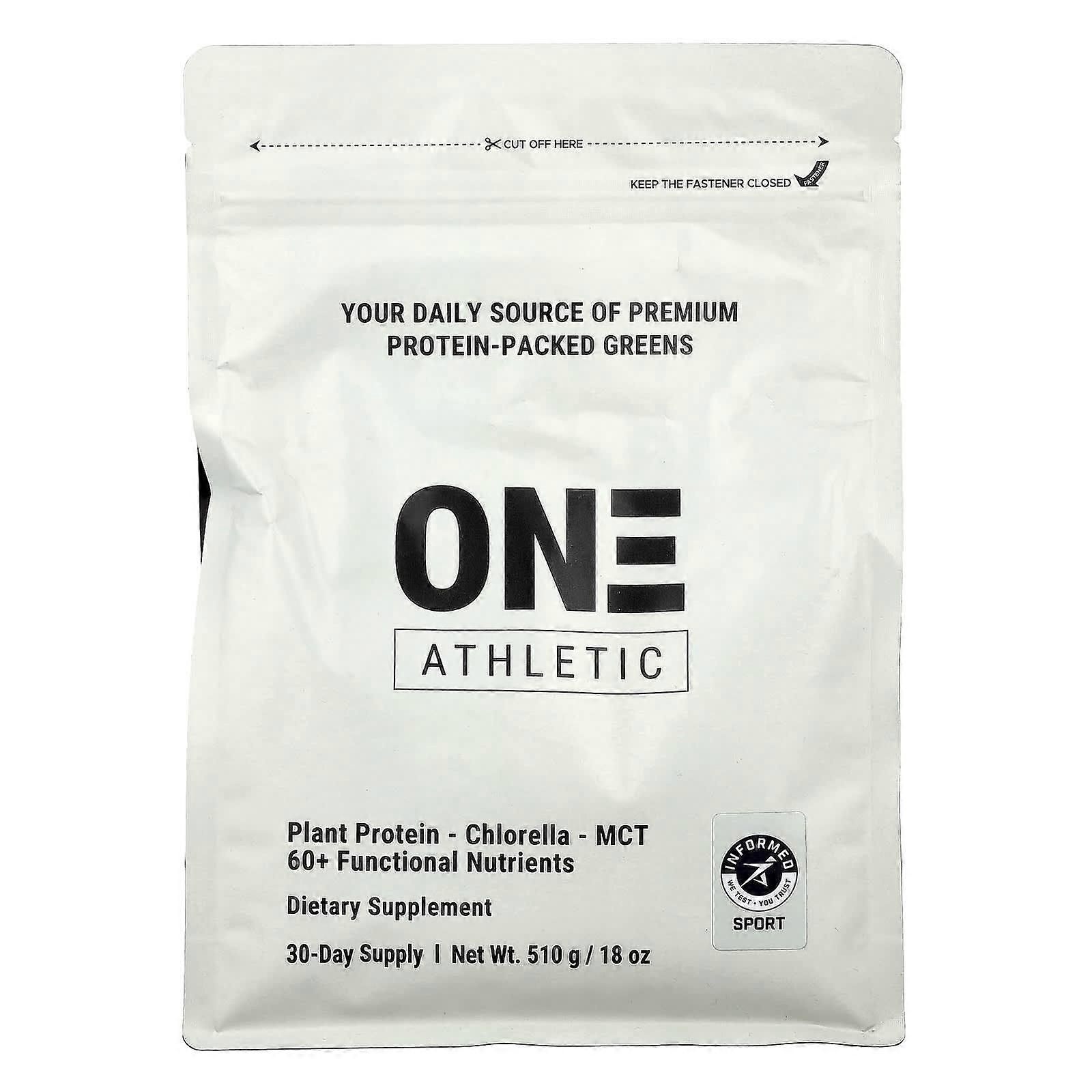 Sun Chlorella, On3 Athletic, 18 oz (510 g)