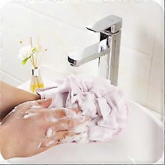 Mesh Bath Sponge Pads Shower Pouf back Scrubber Mesh Pouf(Random Color)