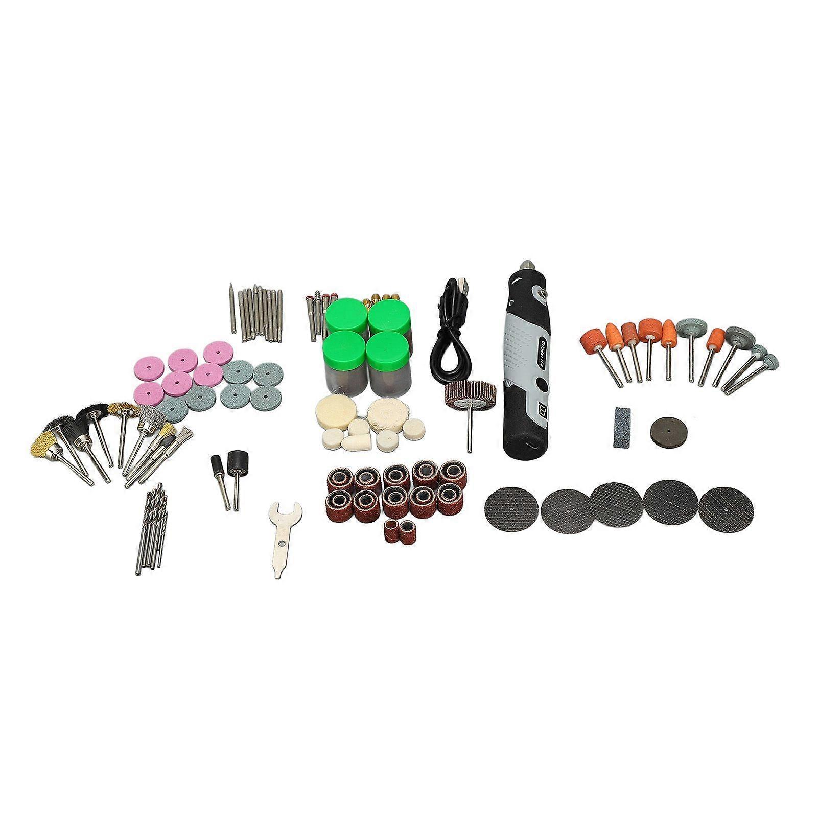 High quality  (147PC set [gray]) Mini electric grinder small handheld grinder