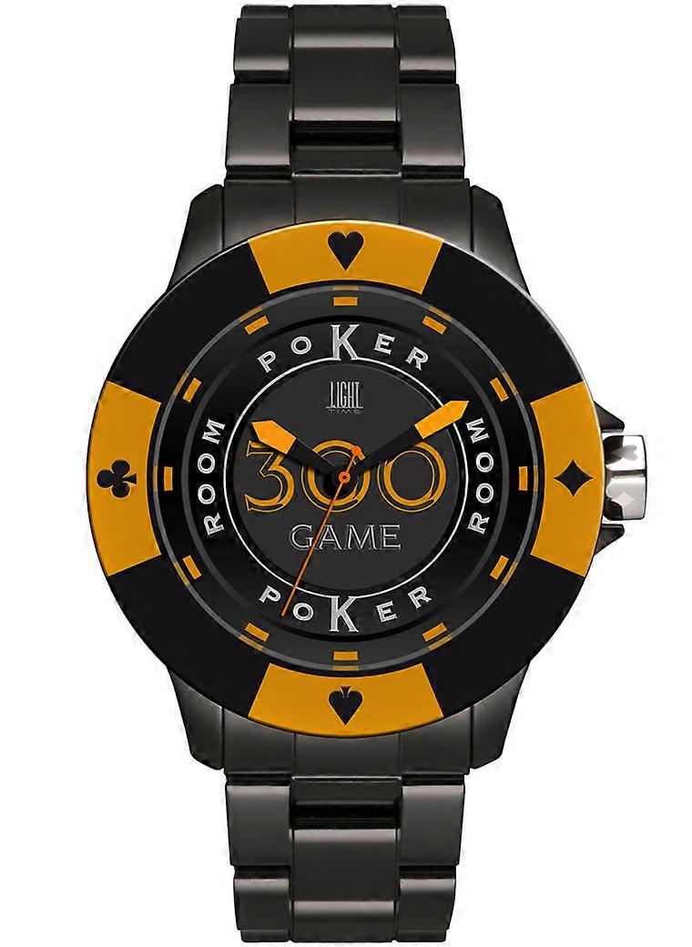 LIGHT TIME POKER - Black / Orange