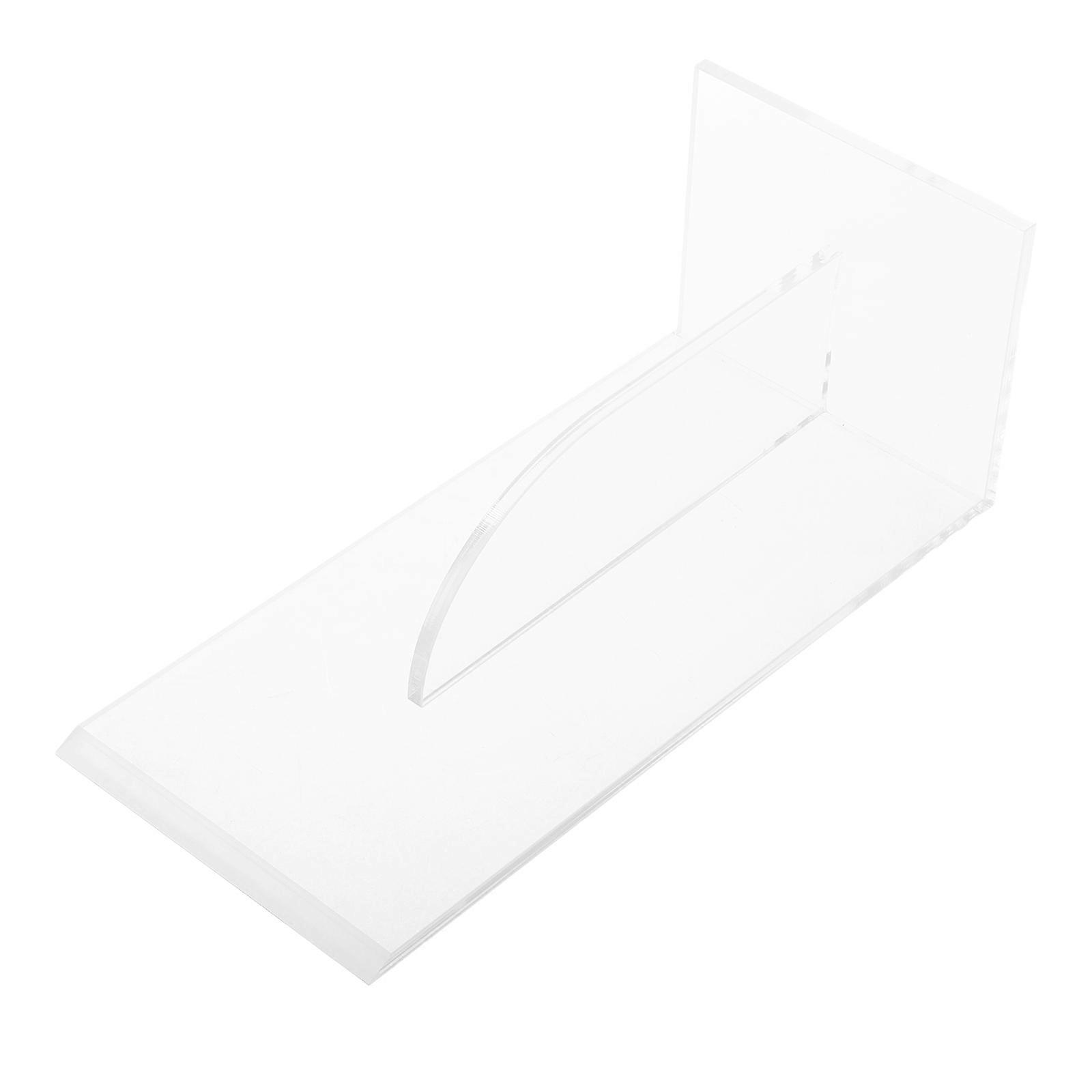1pc Cake Scraper Cake Smoother Baking Gadget Baking Accessories (Transparent)